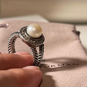 David Yurman Pearl Ring